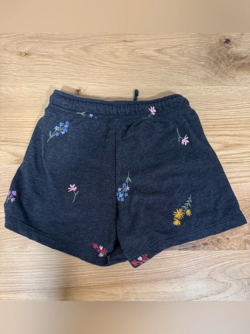 Old Navy Girls SZ 5-3-Pack Cotton Comfy Shorts - Floral, Neon Yellow, Olive Camo